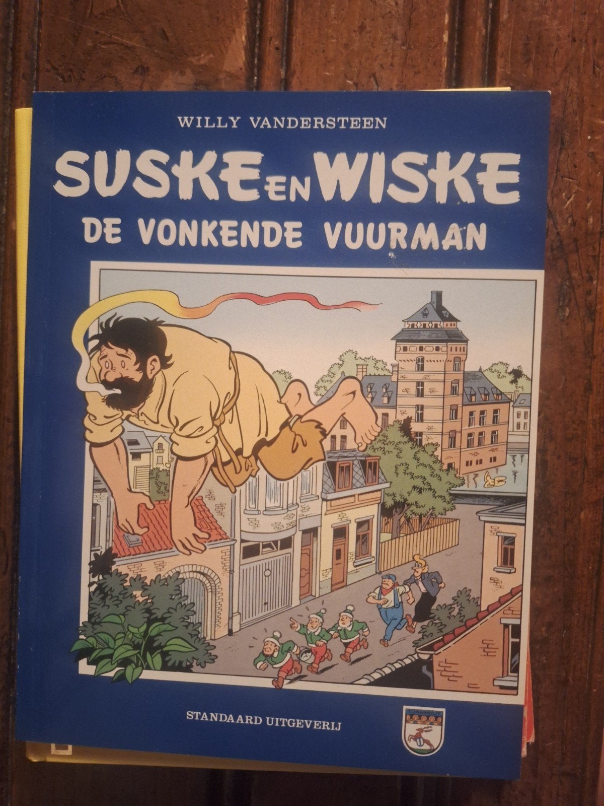 Suske en Wiske - De Vonkende Vuurman blauw turnhout uitgave, Eén stripboek, Ophalen of Verzenden, Nieuw