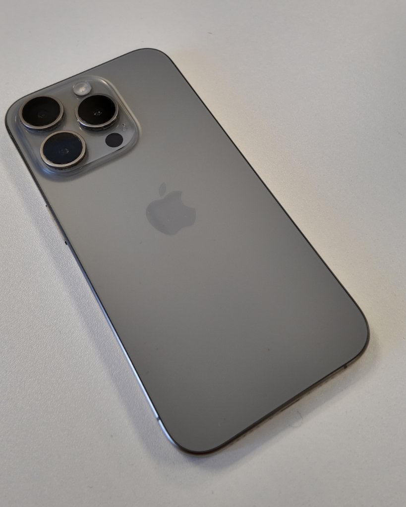 iPhone 15 Pro 512 GB – Naturel Titanium– 100% batterij