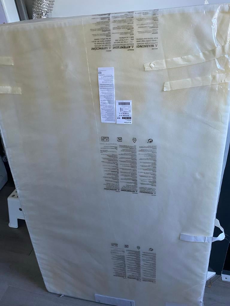 Ikea Plutten meegroei peuter matras NIEUW (3 delen), Kinderen en Baby's, Ophalen, Nieuw, 70 tot 85 cm, 140 tot 160 cm