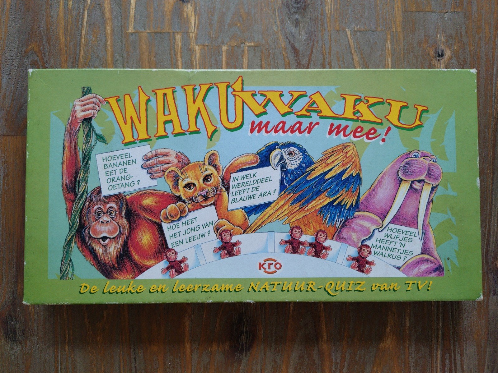 Waku Waku quiz spel, Vijf spelers of meer, Ophalen of Verzenden, Gebruikt