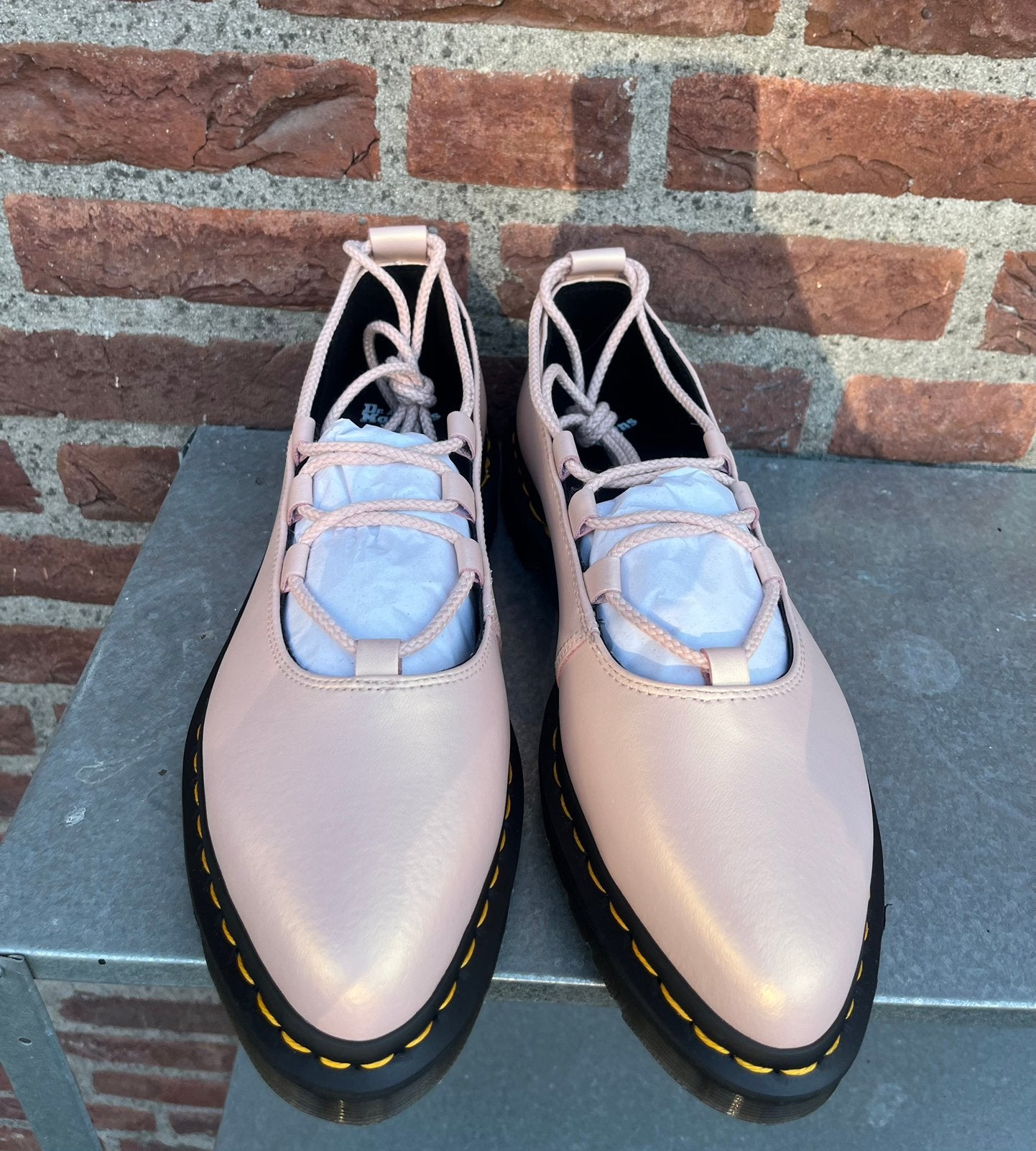 Dr. Martens Elphie II iriscidend ballerina maat 43, Dr. Martens, -, -, Nieuw