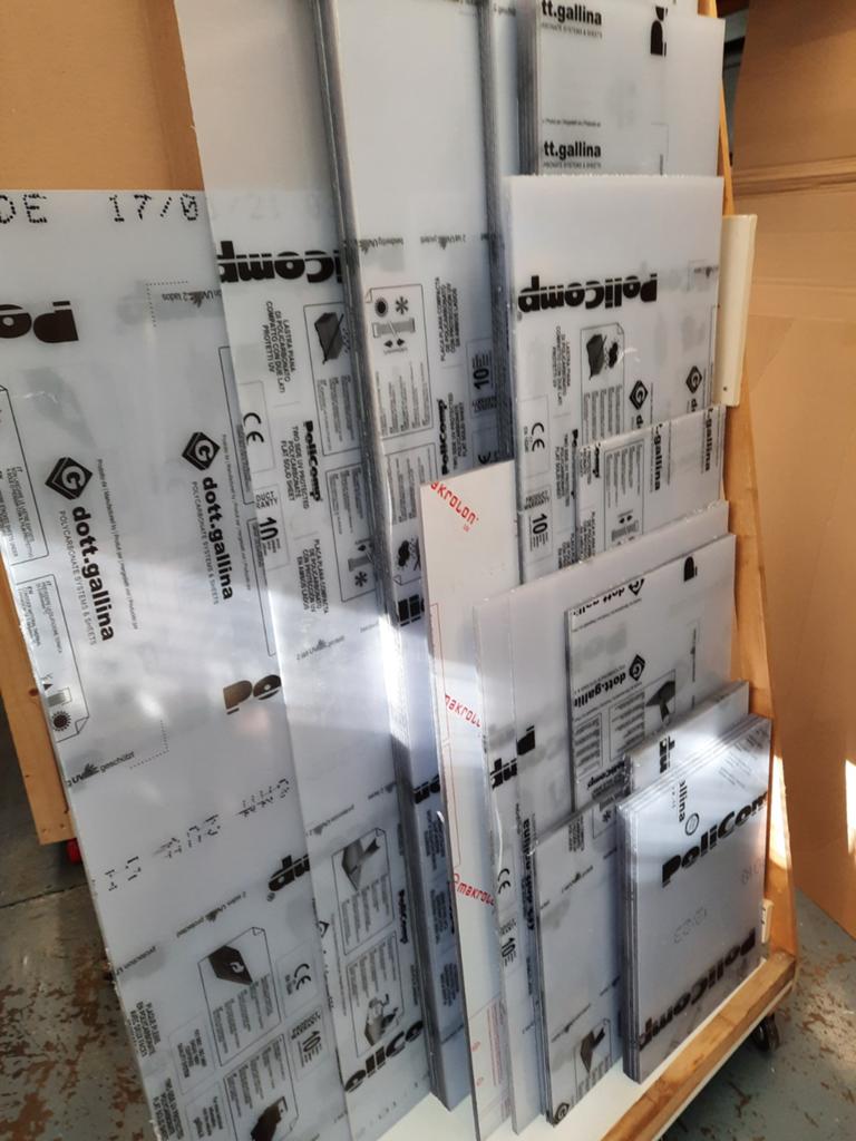 Polycarbonaat/Lexan platen glashelder div. maten en diktes, Ophalen of Verzenden