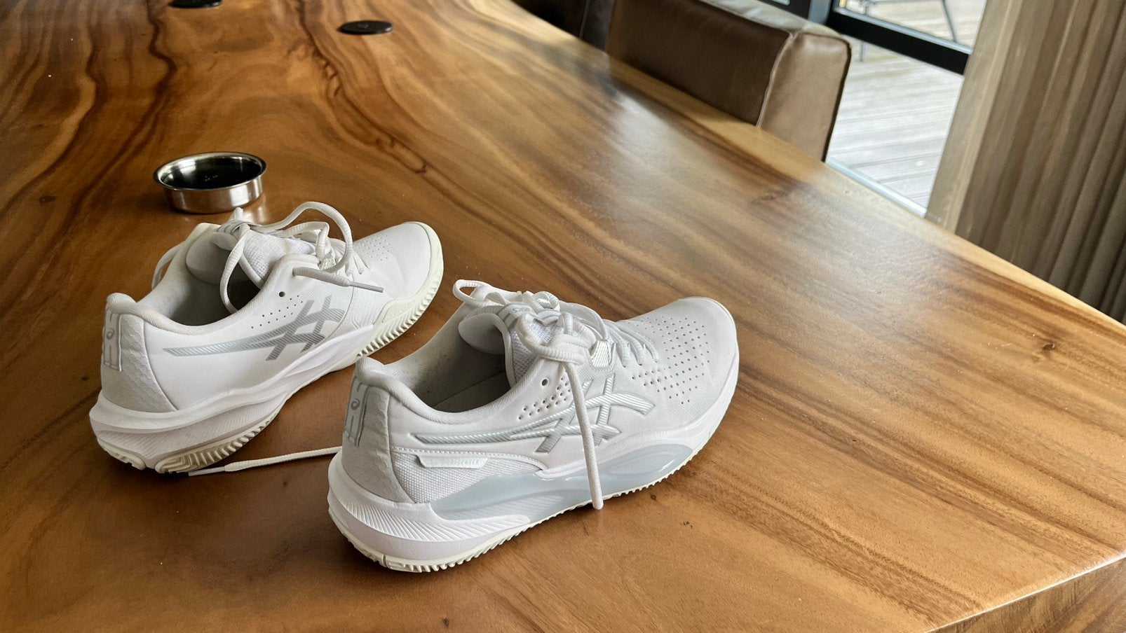 Tennisschoenen dames Asics gel challanger, Sport en Fitness, L00, Schoenen, Zo goed als nieuw, Ophalen