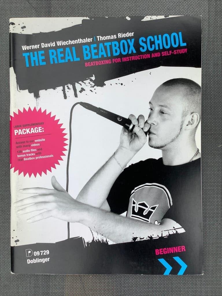 The Real Beatbox School - techniek + duidelijke instructies, Boeken, Muziek, Ophalen of Verzenden, Zo goed als nieuw, Algemeen