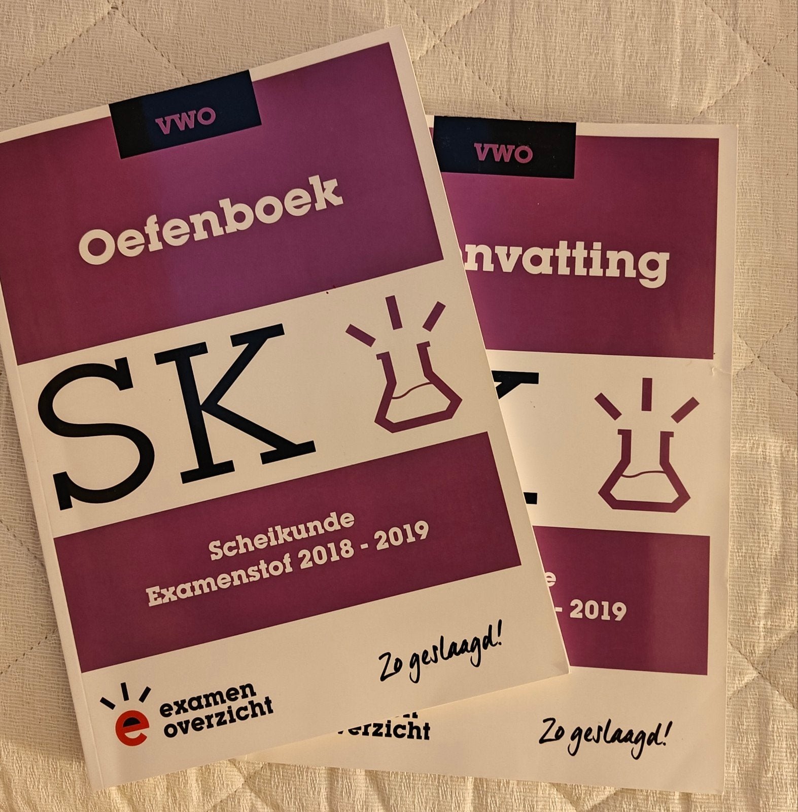ExamenOverzicht Scheikunde VWO2018-2019 Samenvatting & Oefen, Nieuw, Ophalen of Verzenden, Beta, ExamenOverzicht