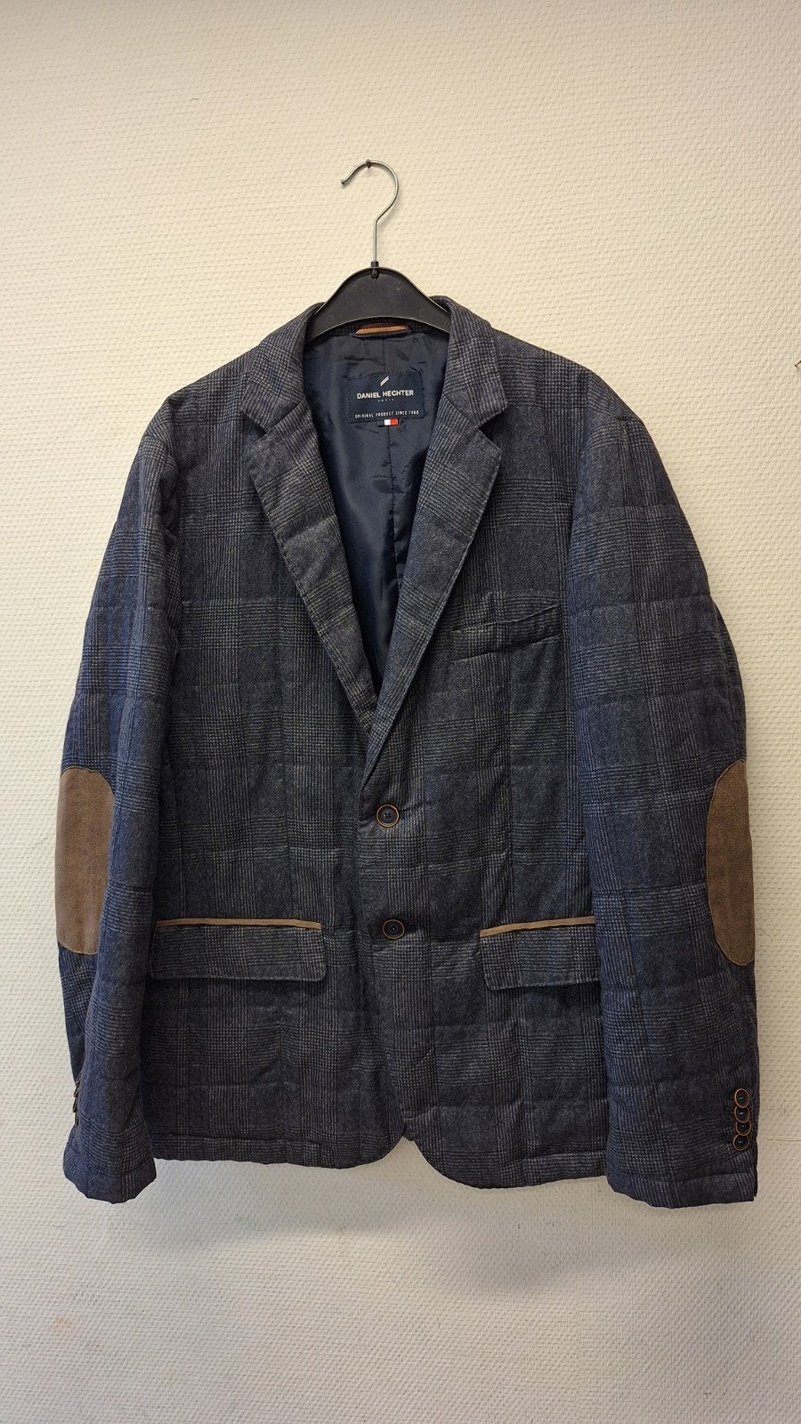 Daniel Hechter colbert gewatteerd maat 52, Ophalen of Verzenden, Zo goed als nieuw, Maat 52/54 (L), Blauw