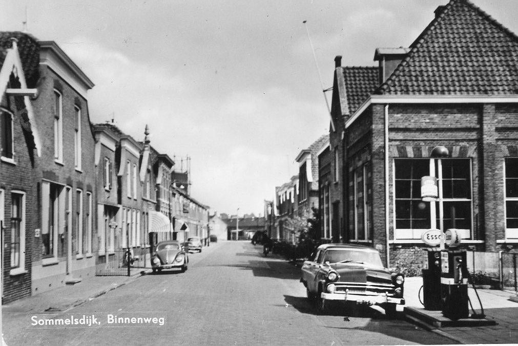 Sommelsdijk Esso benzinepomp, Verzenden, 1940 tot 1960