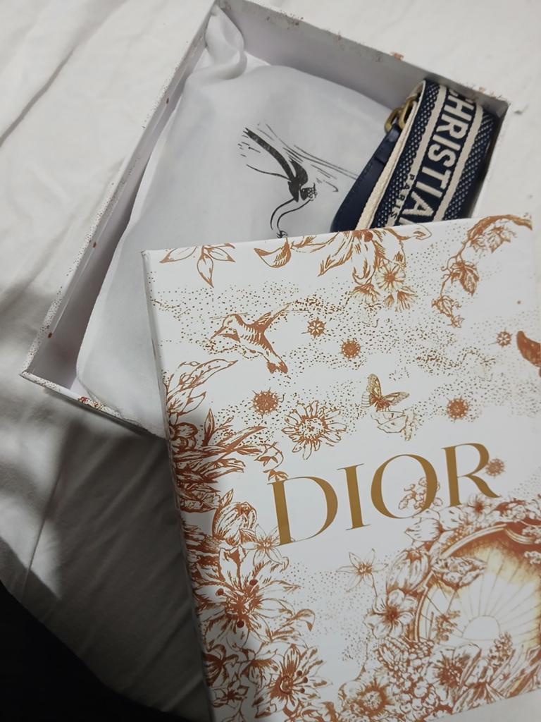 Dior Saddle Bag Crossbody – Donkerblauw Monogram, Ophalen of Verzenden