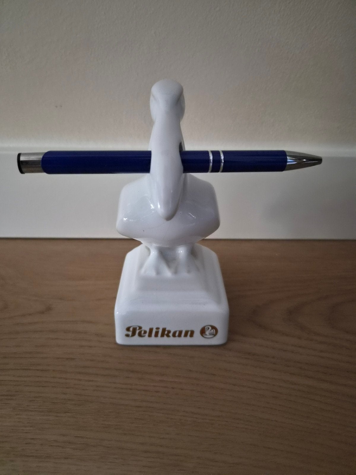 Reclame pen pelikan vulpen keramiek aardewerk, Ophalen of Verzenden, Vulpen, Overige merken