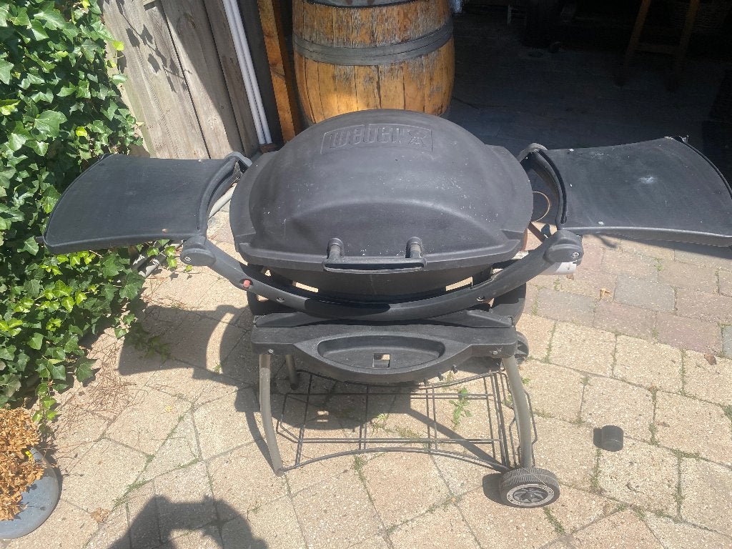 Weber Q gas bbq, Ophalen, Gebruikt, Weber