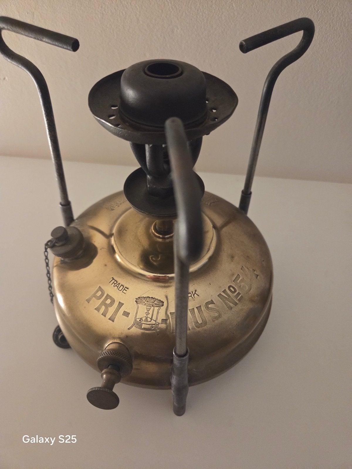 Antieke Primus No. 54 Petroleumbrander - Zweden, Ophalen of Verzenden