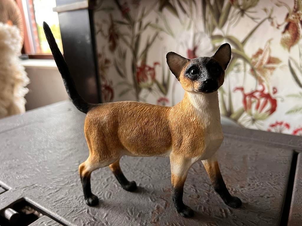 Beeldje siamees, Ophalen of Verzenden, Zo goed als nieuw, Beeldje of Figuurtje