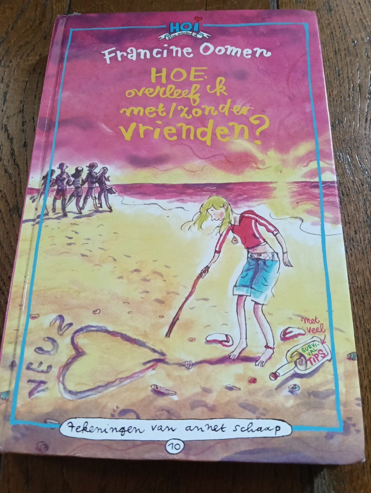 Francine Oomen - Hoe overleef ik met / zonder vrienden, Ophalen of Verzenden, Zo goed als nieuw, Francine Oomen