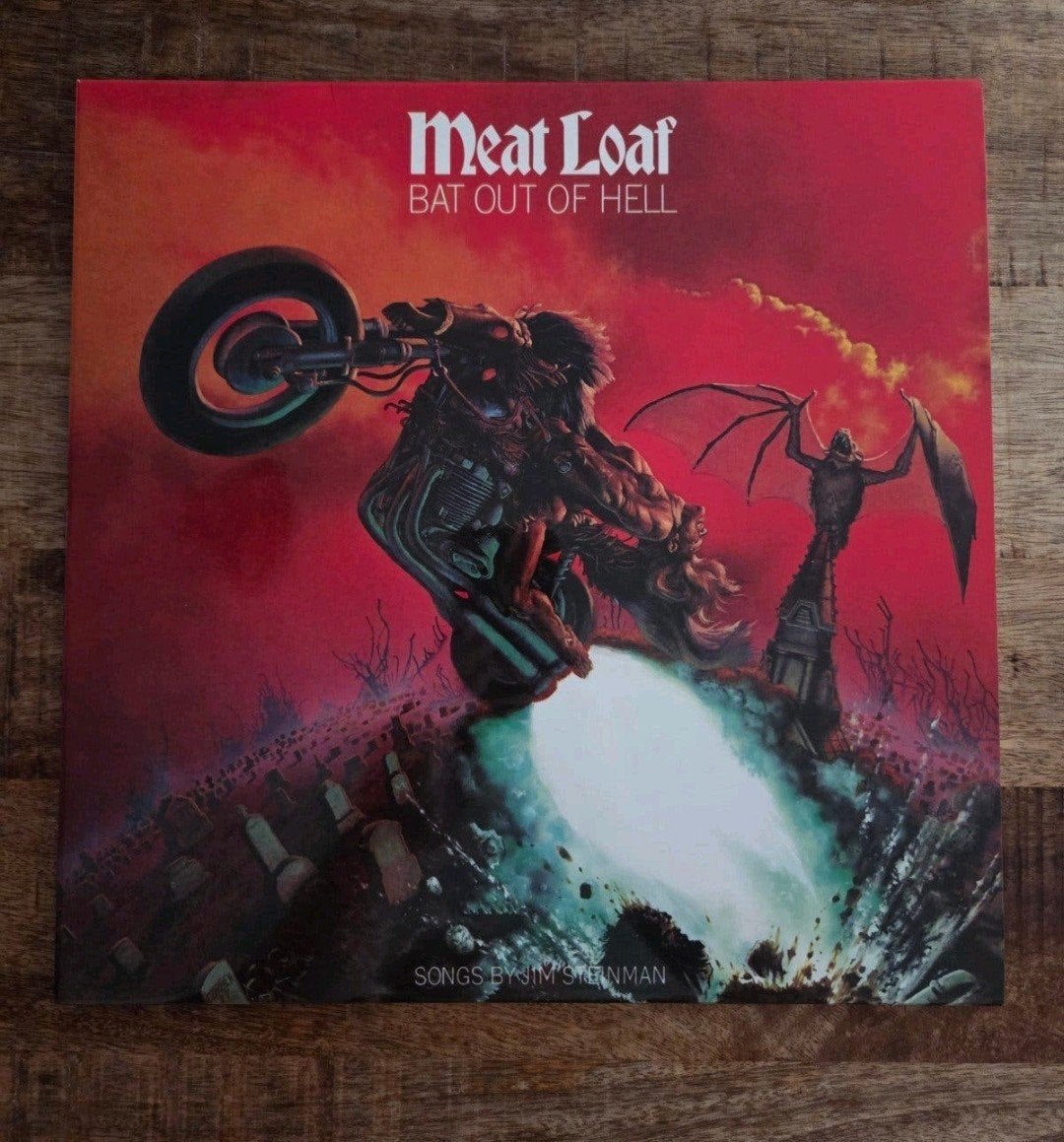 Lp meat loaf bat out of hell (transparant vinyl), Ophalen of Verzenden, Zo goed als nieuw, 12 inch