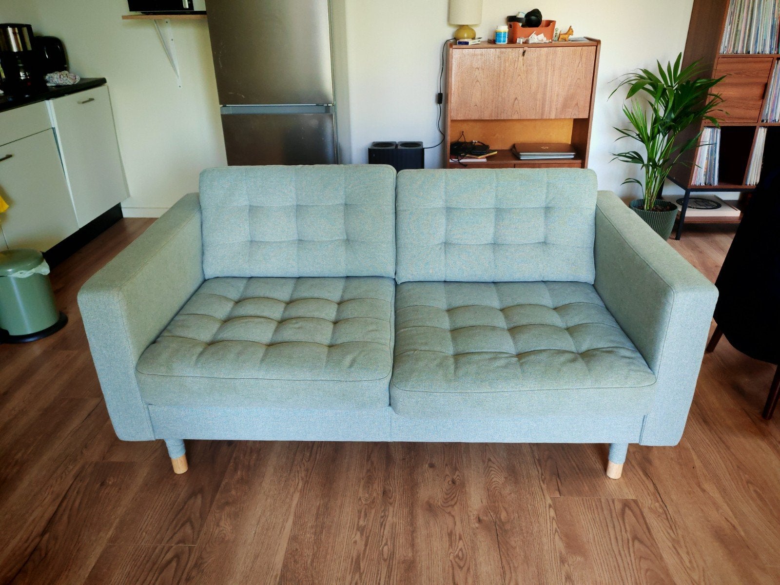 Ikea Landskrona 2-zitsbank, Ophalen, Hout, 150 tot 200 cm, Tweepersoons