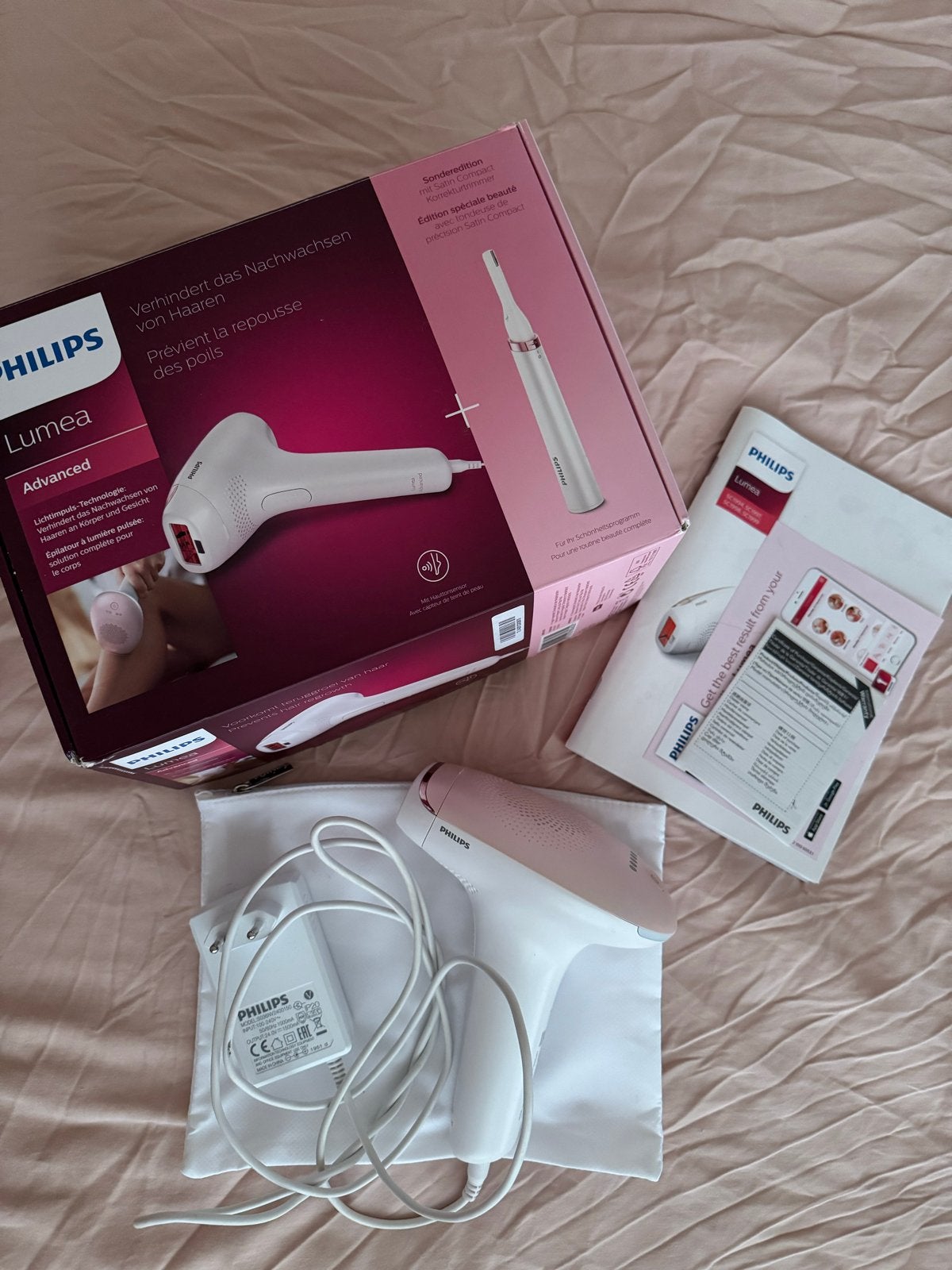 Philips Lumea Advanced IPL, Verzenden, Zo goed als nieuw, Scheren en Epileren