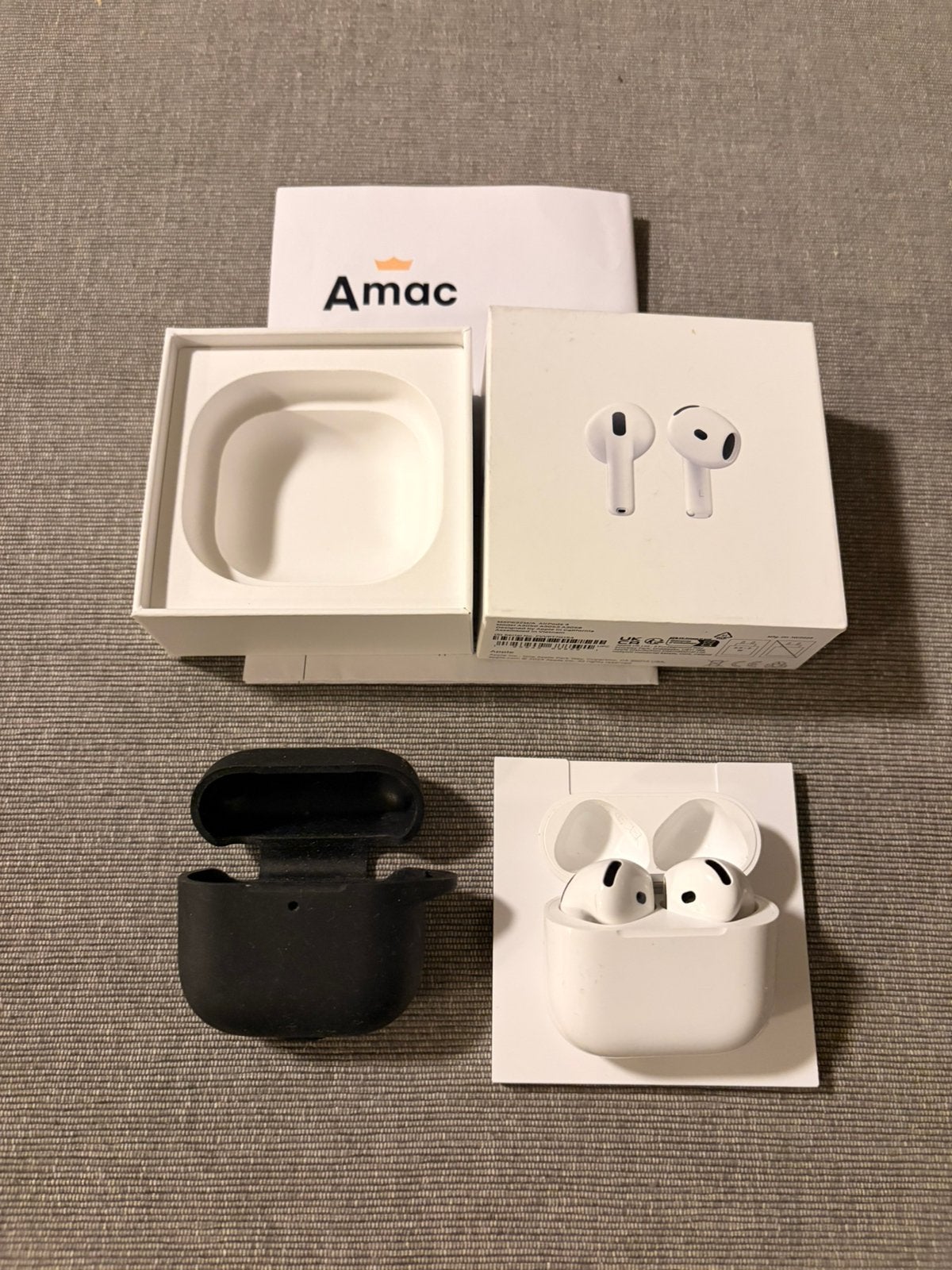 Apple AirPods 4 (zonder ANC) | Met factuur en garantie, Telecommunicatie, Mobiele telefoons | Oordopjes, Ophalen of Verzenden