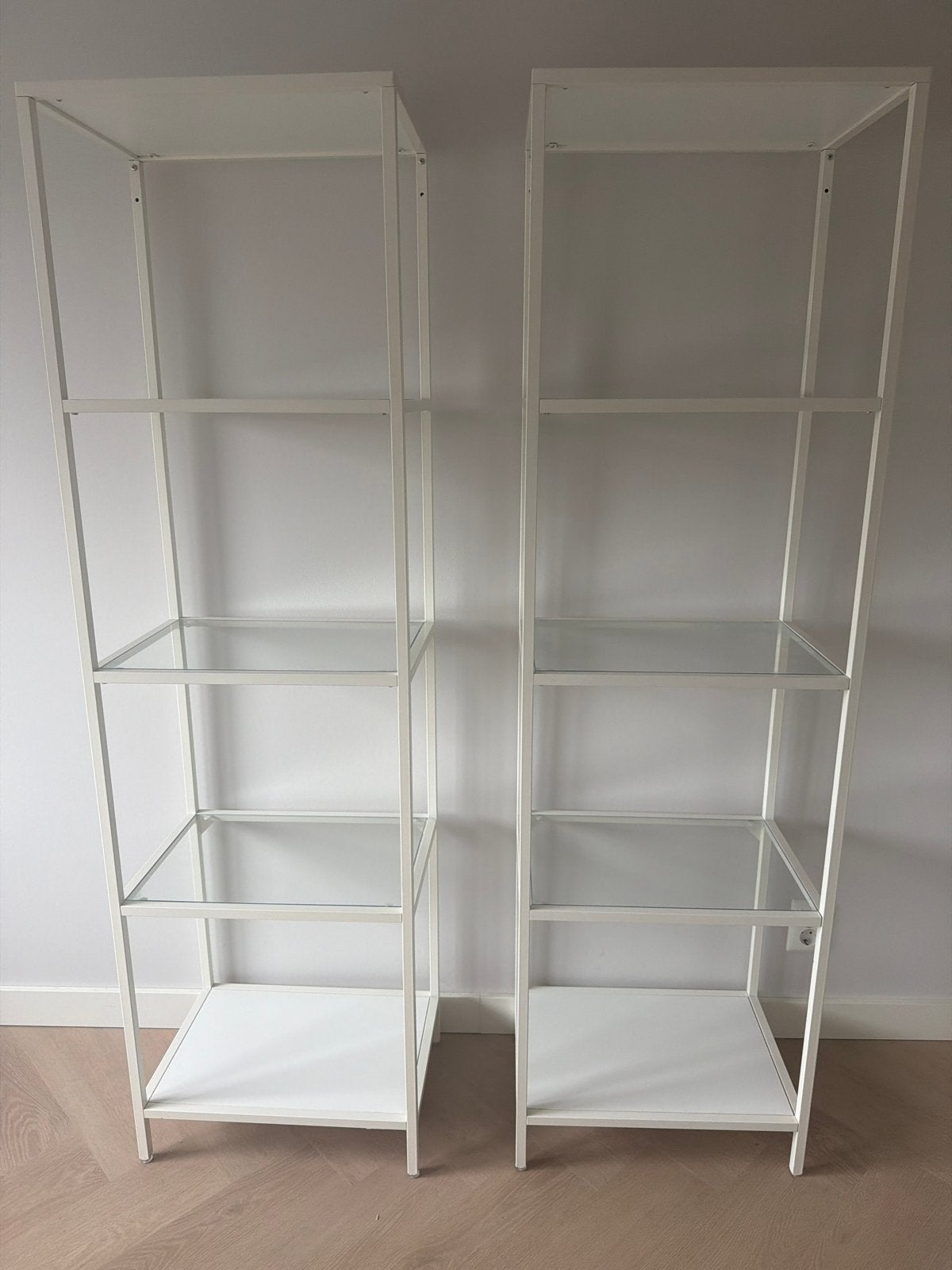 IKEA VITTSJÖ Stellingkast - Wit, Ophalen, Zo goed als nieuw
