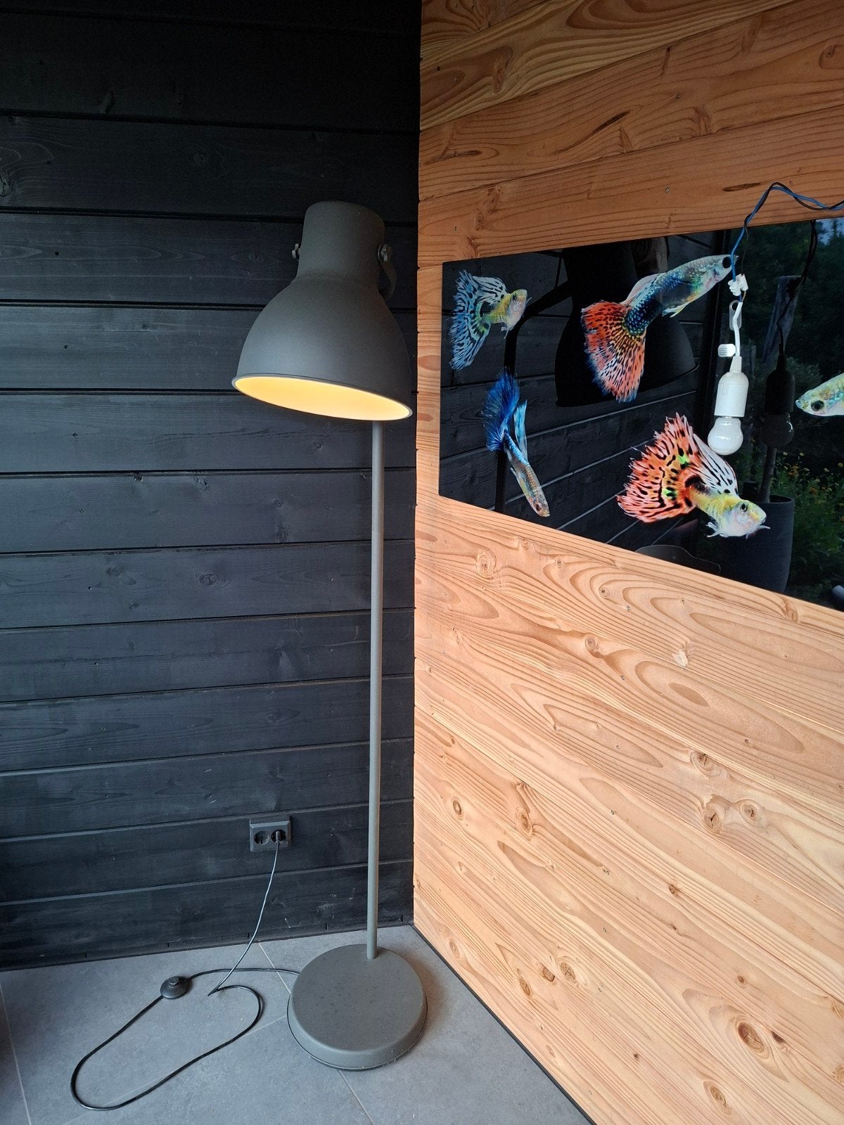 IKEA lamp Hektar, Ophalen, Zo goed als nieuw, 150 tot 200 cm