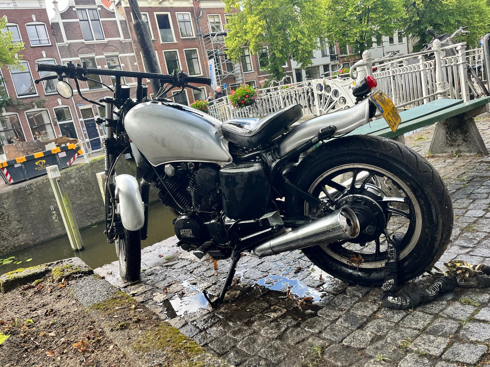Yamaha XV 500 K, Motoren, Cardan-aandrijving, 2 cilinders, Chopper, Gebruikt