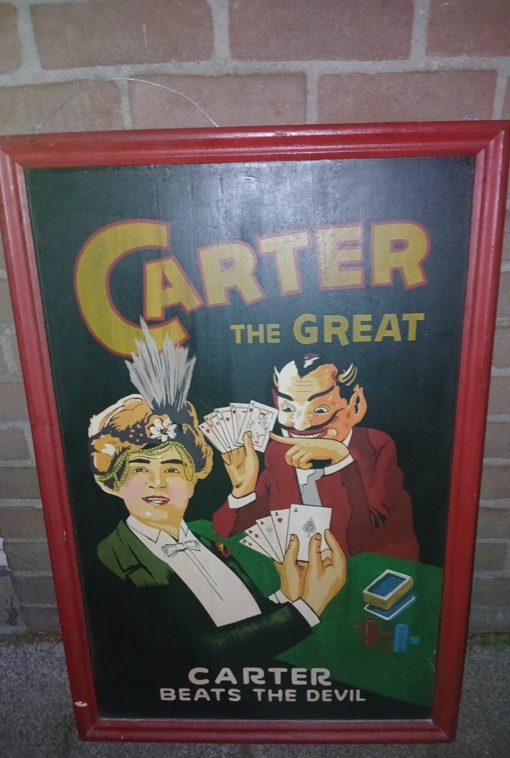 Schilderij Carter, Ophalen of Verzenden, Klassiek, Overige onderwerpen, Overige technieken