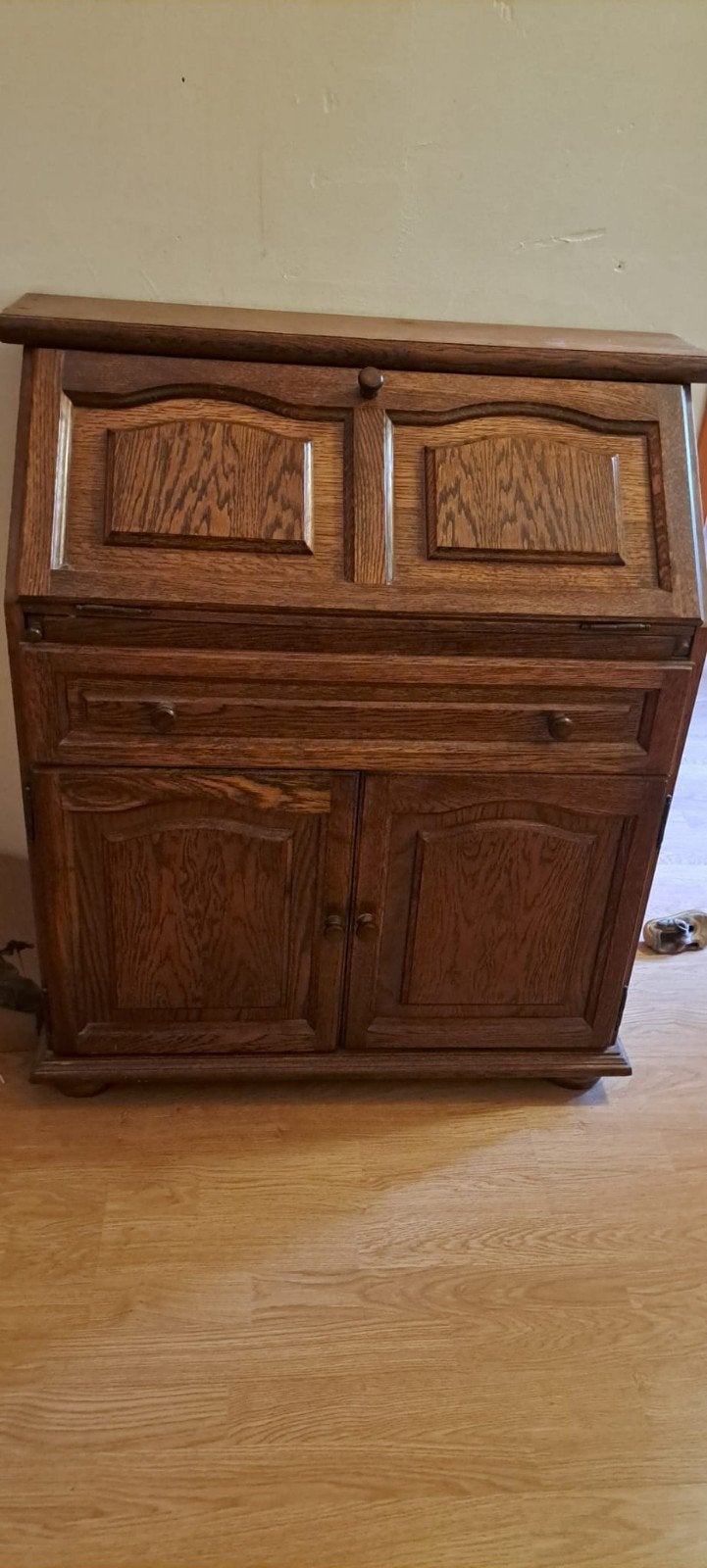 Eiken bureau, Huis en Inrichting, Ophalen, Gebruikt