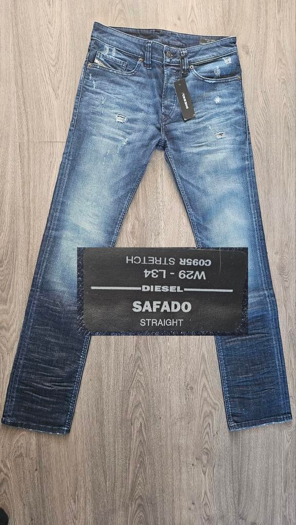 - NIEUWE - Diesel SAFADO W29 L32 * 29x32 - STRAIGHT - #D2541, DIESEL, Diesel, Blauw, Nieuw