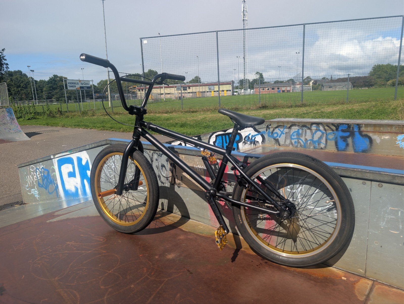 BMX Eastern Night Wasp Stuntbike 20 inch, Ophalen, Staal, Velgrem, Eastern