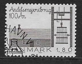 Denemarken 1982   Zuivelbond    757, Verzenden, Denemarken, Gestempeld