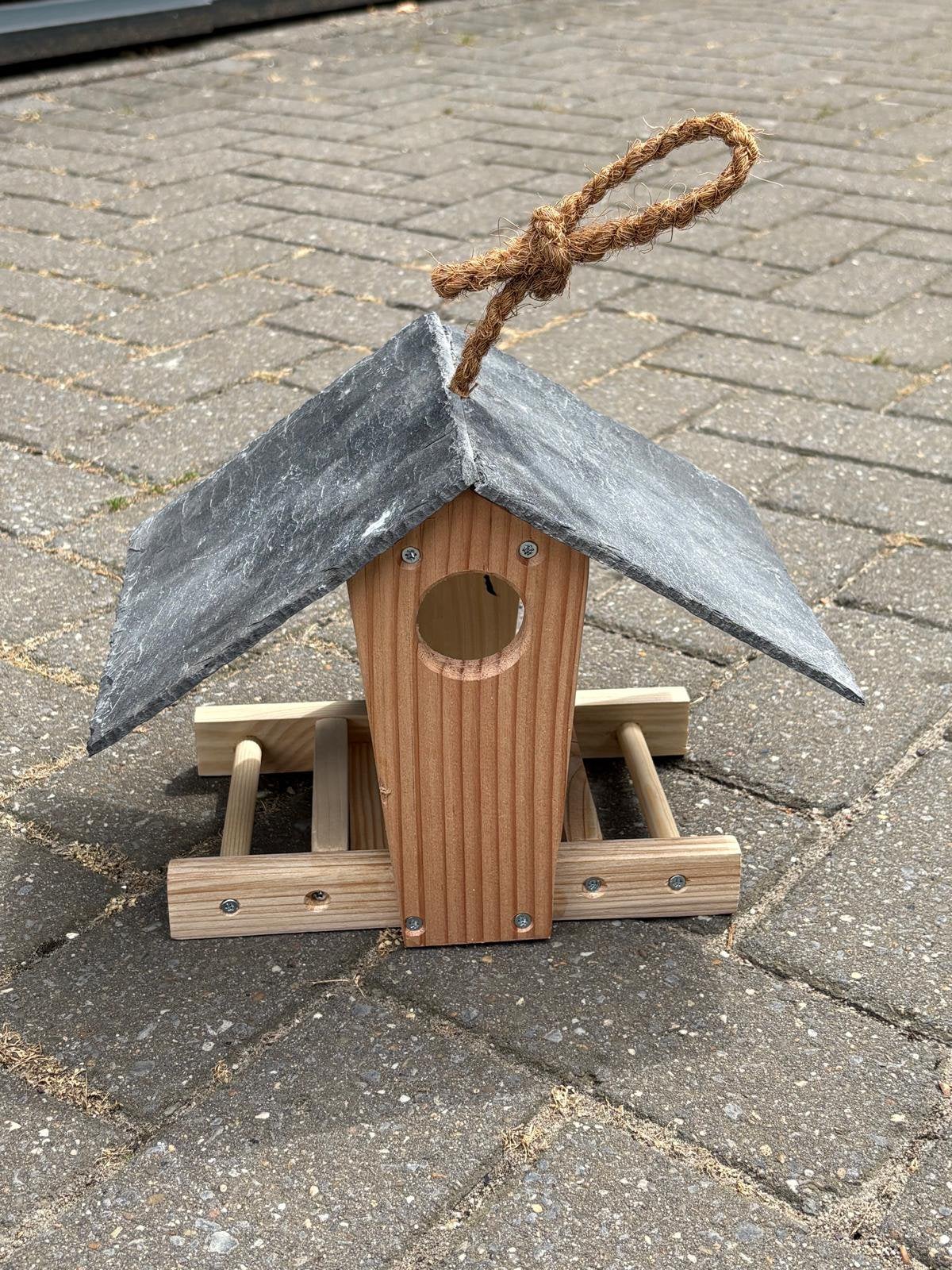 Uniek voederhuisje/ vogelhuisje + 450gr honing, Tuin en Terras, Ophalen of Verzenden, Nieuw