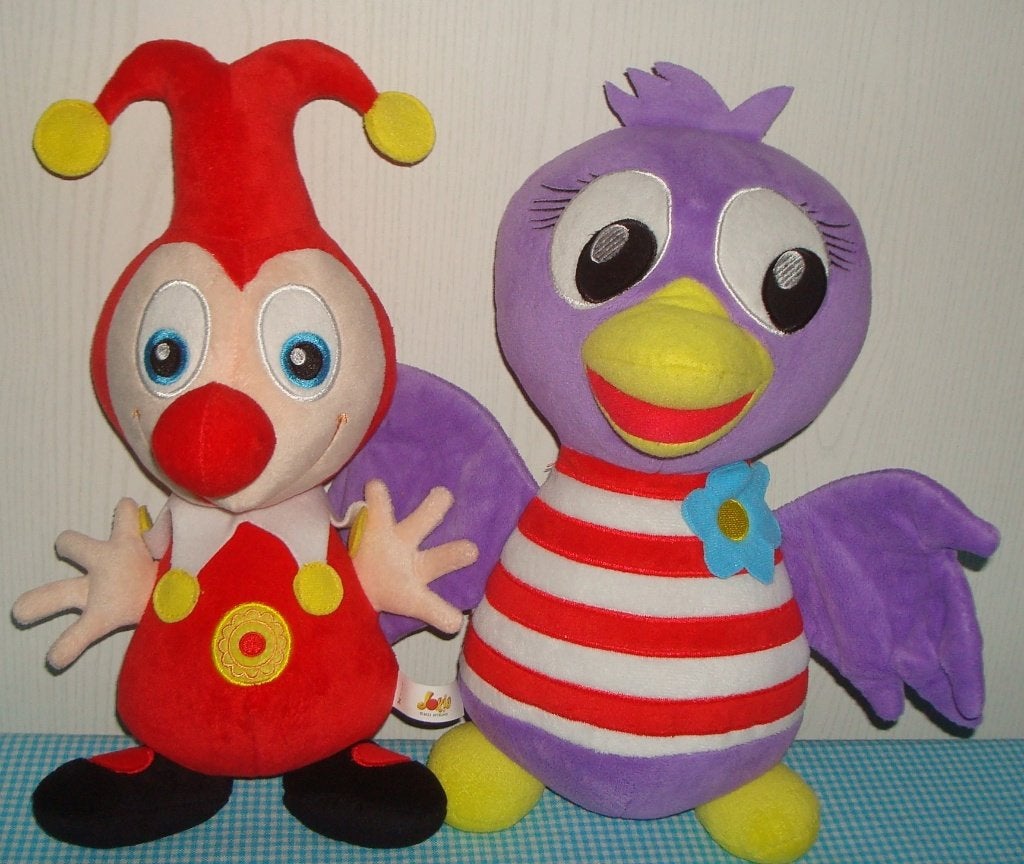 JOKIE en JET knuffels 2 stuks - 30 cm groot, Kinderen en Baby's, Speelgoed | Knuffels en Pluche, Overige typen, Ophalen of Verzenden