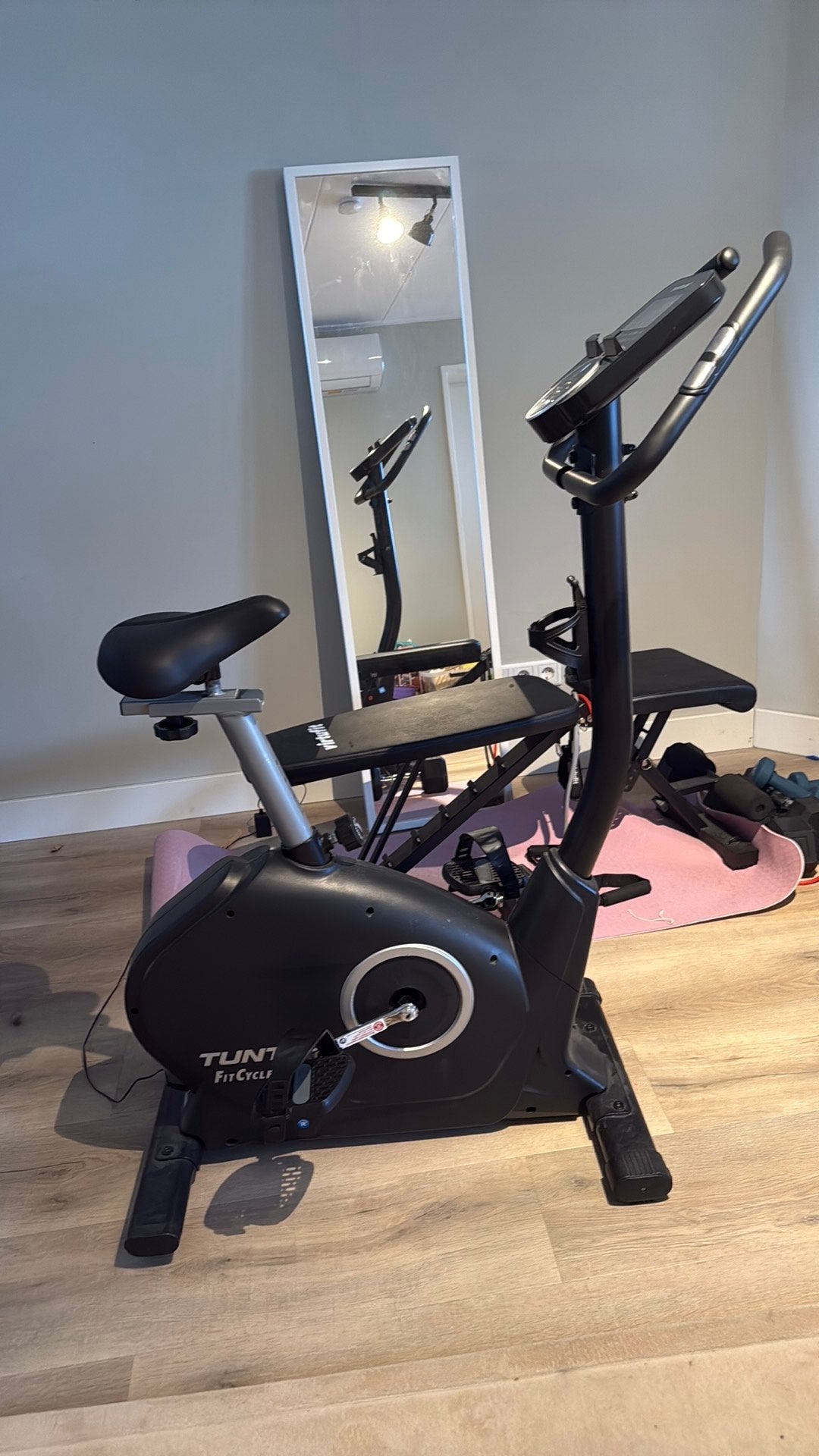 Tunturi FitCycle 50i Hometrainer, Ophalen, Zo goed als nieuw, Hometrainer