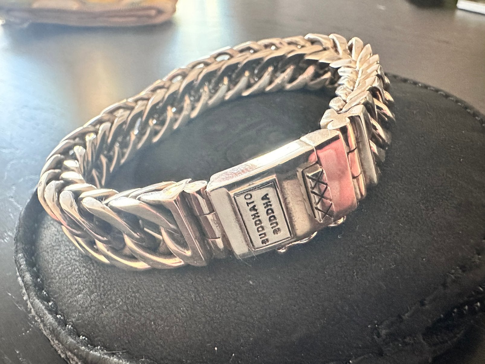 Buddha to Buddha Chain Small armband - 19cm (als nieuw!), Ophalen of Verzenden, Zo goed als nieuw, Zilver