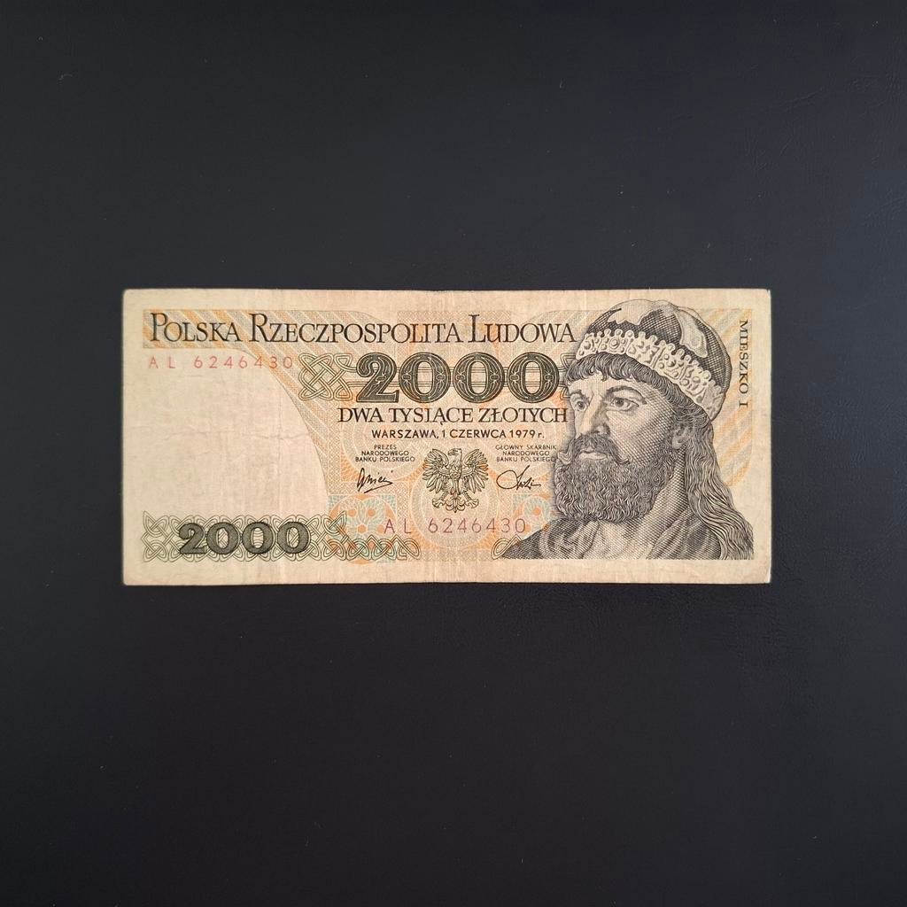 2000 zloty Polen #036, Postzegels en Munten, Bankbiljetten | Europa | Niet-Eurobiljetten, Ophalen of Verzenden, Polen, Los biljet