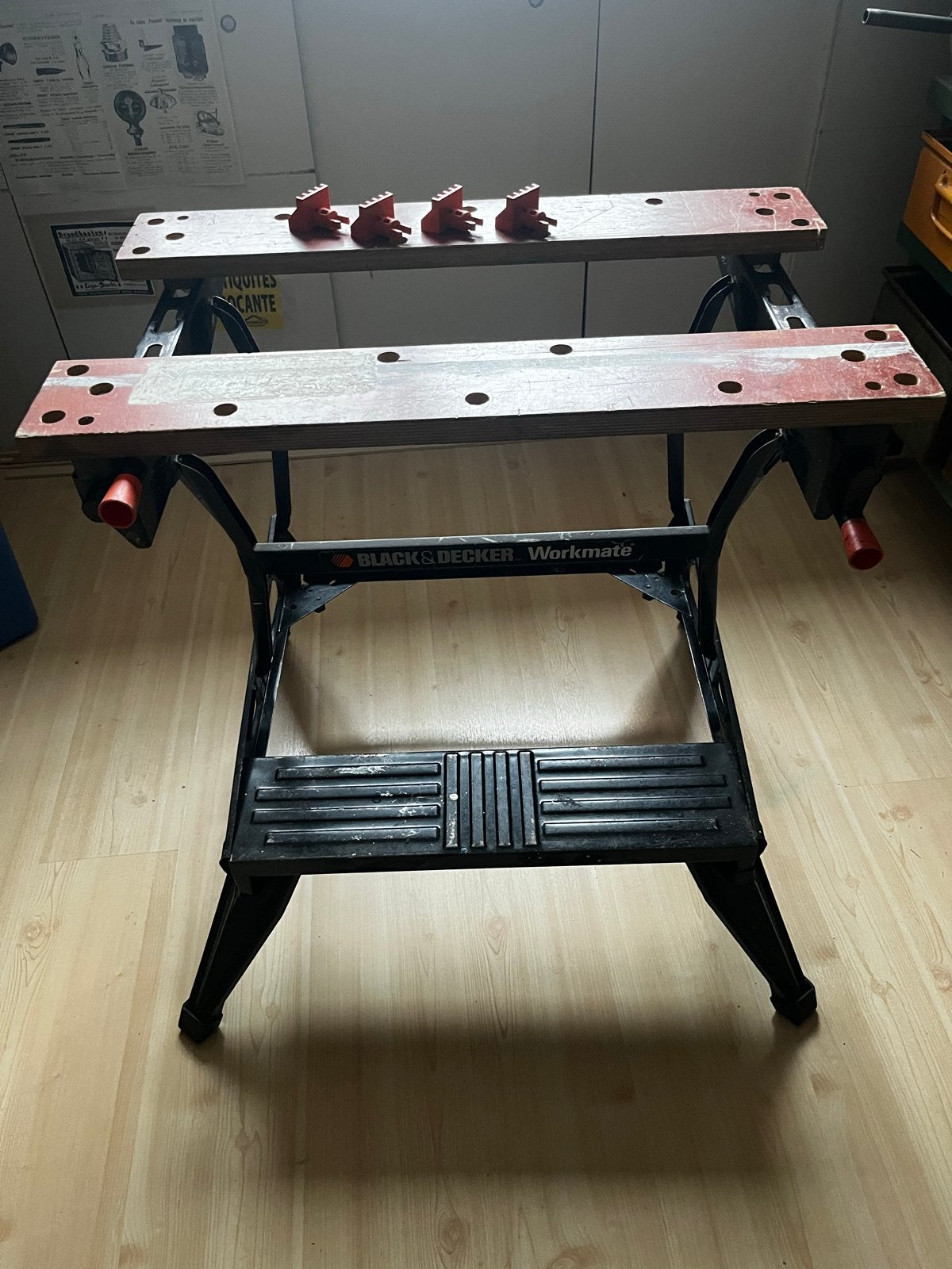 Black & Decker Workmate met verstelbare werkplank, Ophalen, Gebruikt, 70 tot 120 cm, Inklapbaar