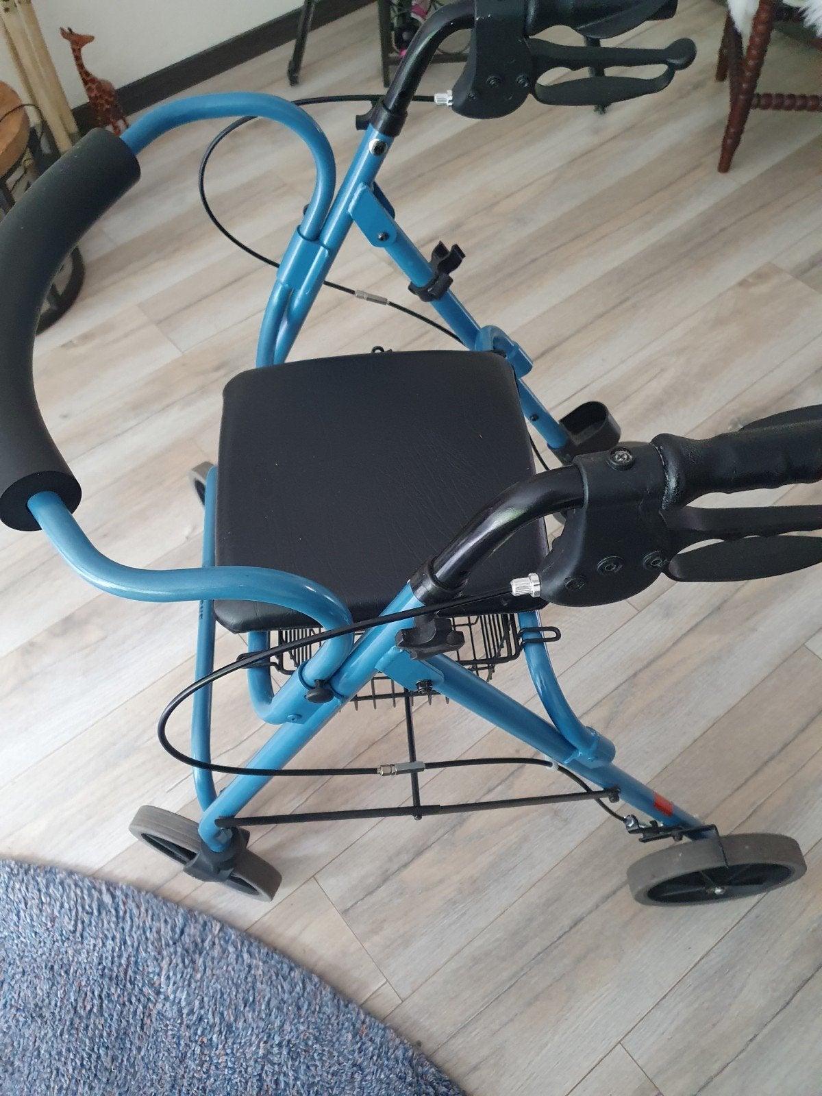 Opvouwbare rollator met mandje, Diversen, Rollators, Ophalen