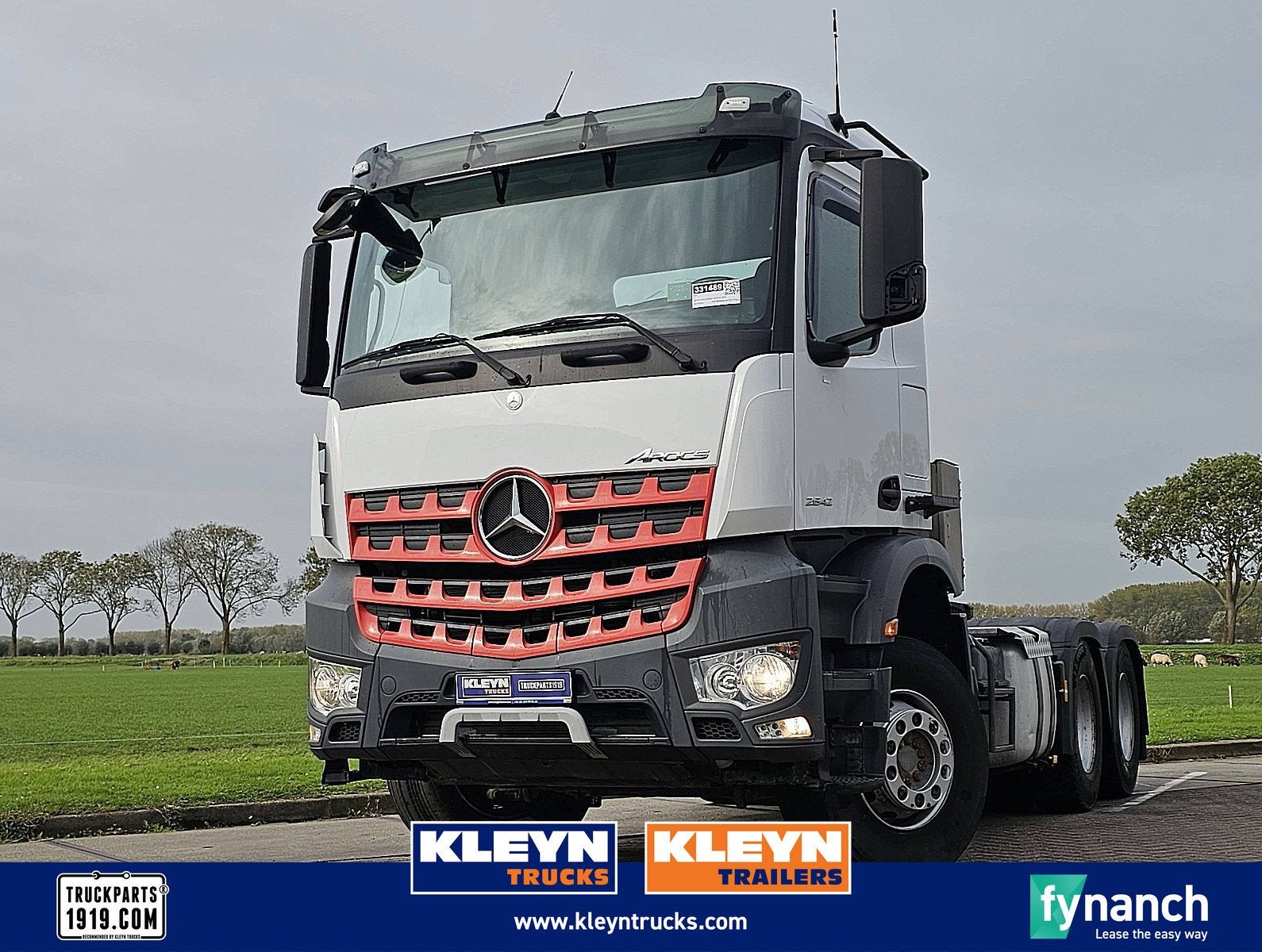 MERCEDES-BENZ AROCS 2642 6X4, OM471 13L ENGINE, MANUAL GEARB, Auto's, Euro 6, Overige kleuren, Verwarmde buitenspiegels, Mercedes-Benz