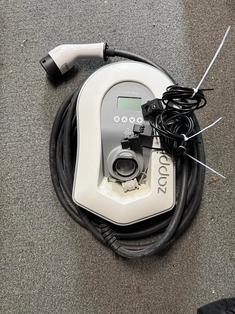Myenergi Zappi 11kw Laadpaal met vaste kabel, Ophalen of Verzenden, Gebruikt, Laadpaal