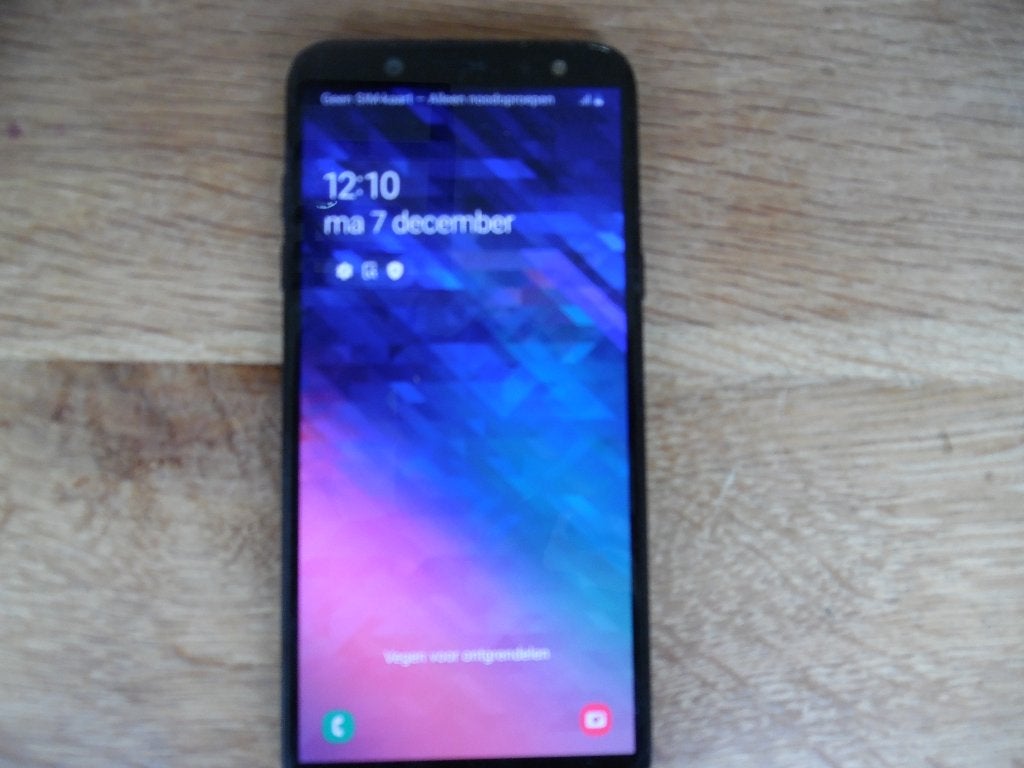 Tka een samsung galaxy A6, Telecommunicatie, Mobiele telefoons | Samsung, Zwart, Ophalen of Verzenden, Zo goed als nieuw, Zonder simlock