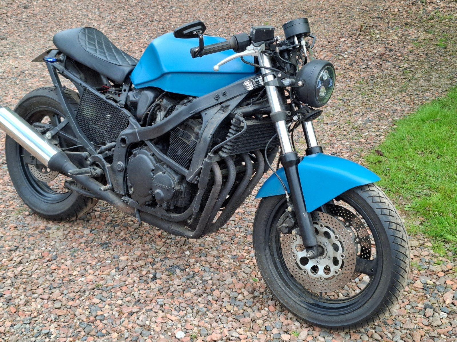 Te koop omgebouwde Suzuki GSX 600 F, Motoren, Motoren | Suzuki, 4 cilinders, Gebruikt, Particulier, Meer dan 35 kW