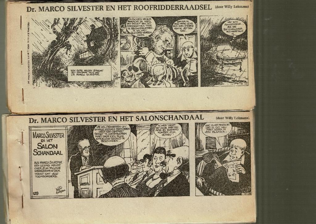 Marco Silvester-knipsels GEVRAAGD, Boeken, Stripboeken, Meerdere stripboeken, Ophalen of Verzenden, Gelezen