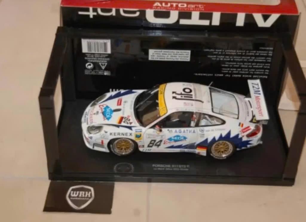 1:18 PORSCHE 911 GT3 #84 LM 2003 winner 80379 Autoart WRH, Verzenden, Zo goed als nieuw, Auto, Autoart