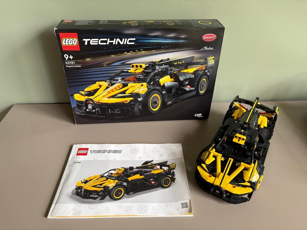 Lego Technic Bugatti Bolide 42151, Ophalen of Verzenden, Zo goed als nieuw