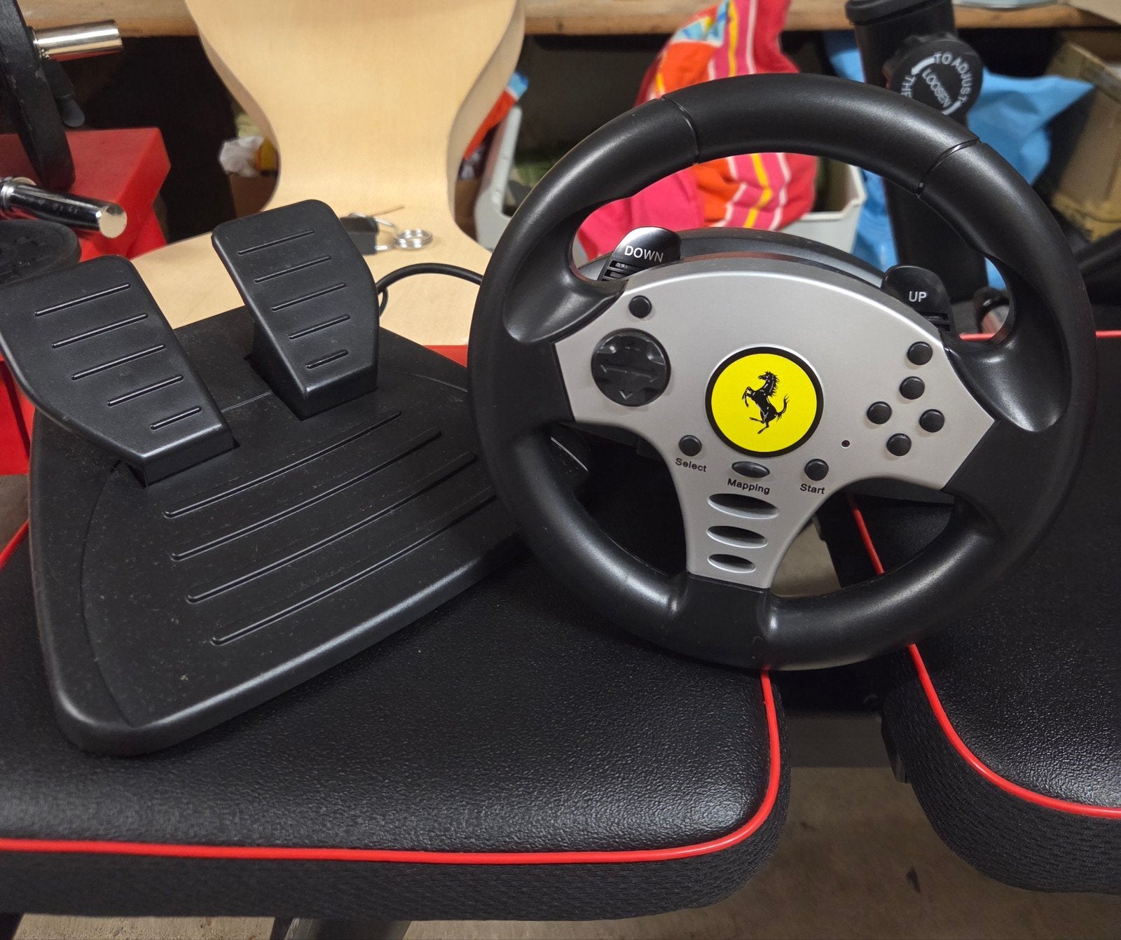 Thrustmaster Racing Wheel, Thrustmaster, Ophalen of Verzenden, Zo goed als nieuw, Racestuur