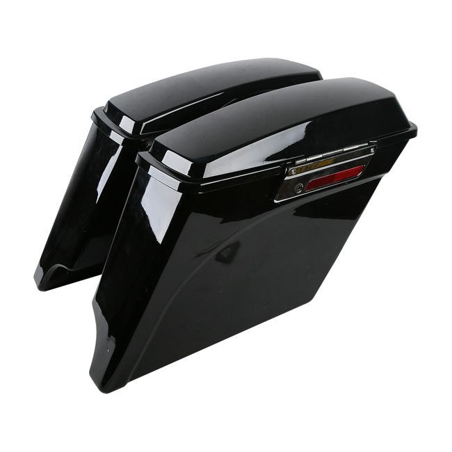 5 inch verlaagde koffers zwart voor Harley Davidson Touring, Ophalen of Verzenden, Nieuw