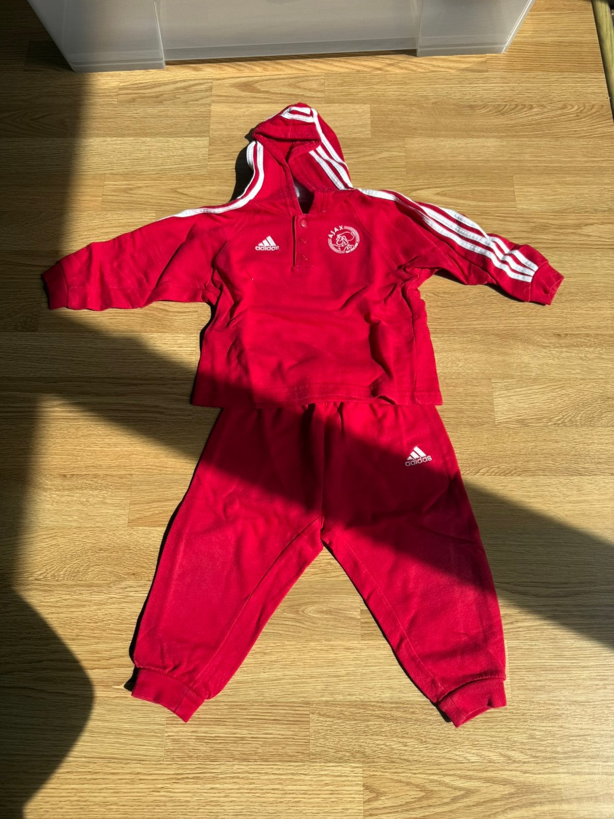 Vintage Ajax X Adidas trainingspakje voor kinderen, Ophalen of Verzenden, Zo goed als nieuw