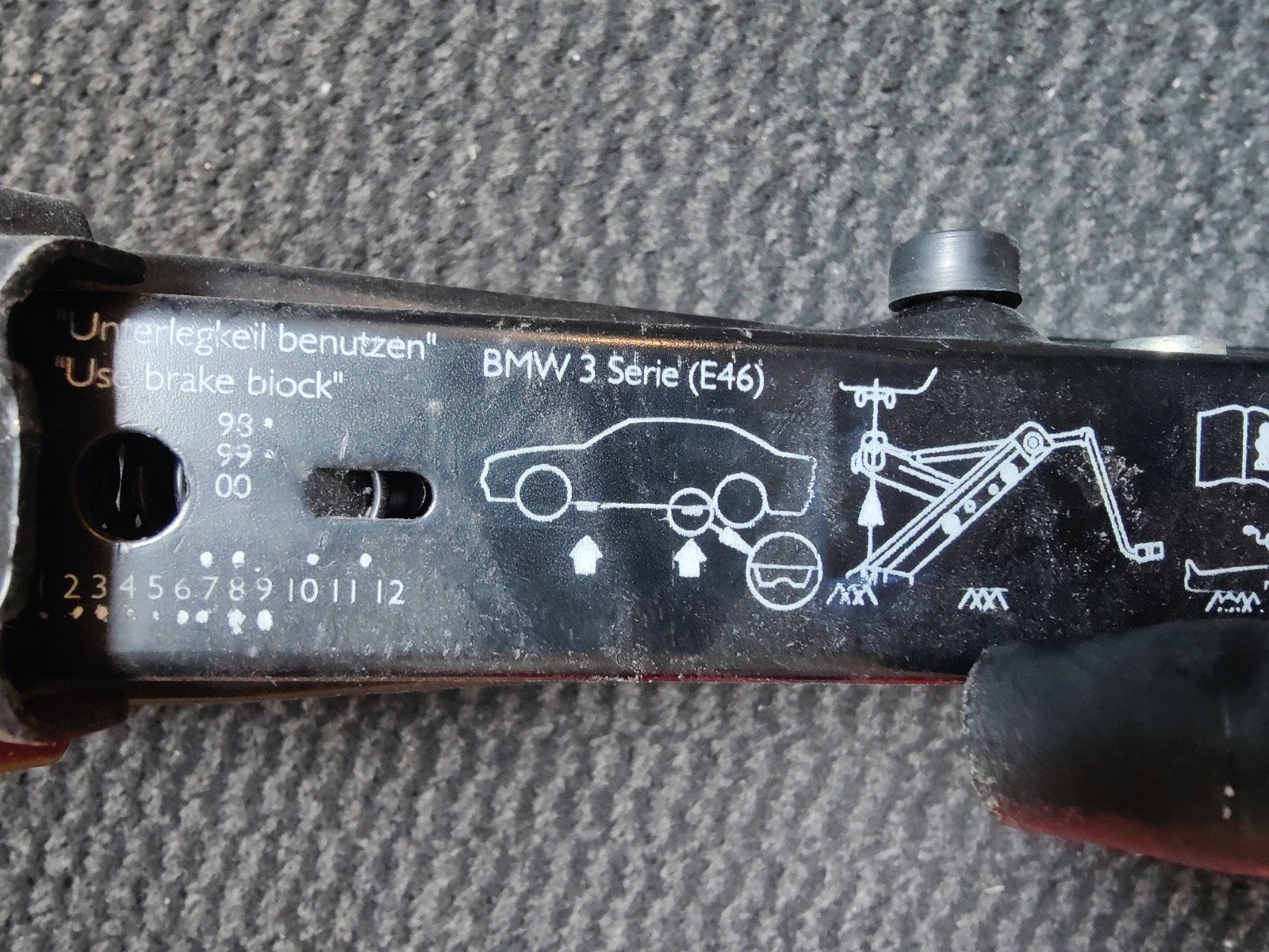 BMW 3 Serie (E46) Krik met slinger, Ophalen of Verzenden, Gebruikt, Manueel, Schaarkrik