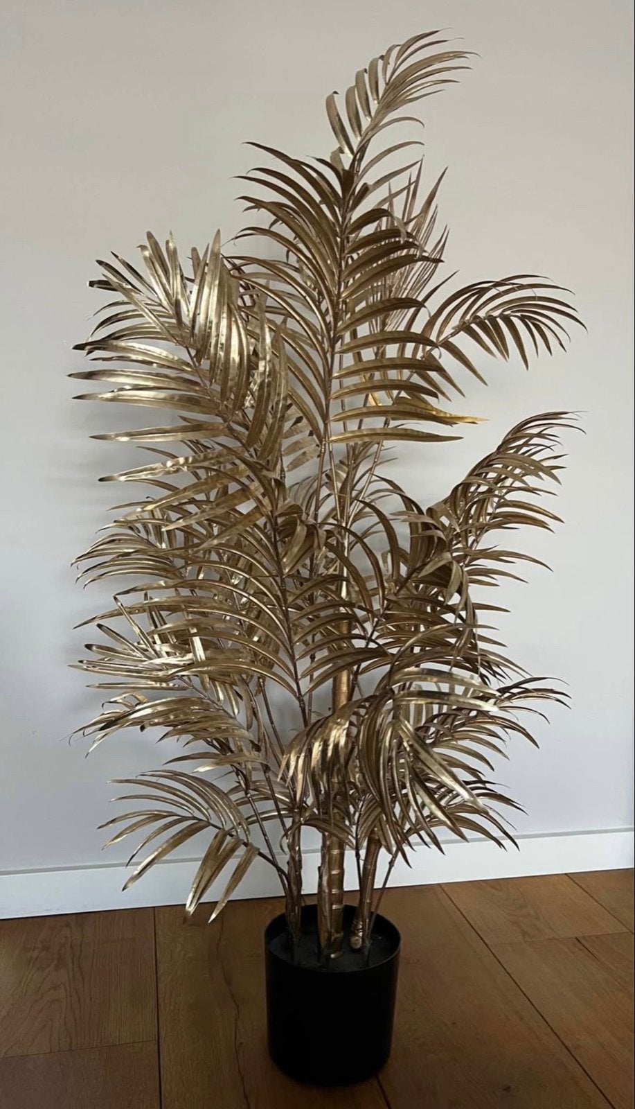 Gouden Kunstpalm - Luxe Decoratie voor Thuis, Ophalen, Binnen, Kunstplant, Nieuw