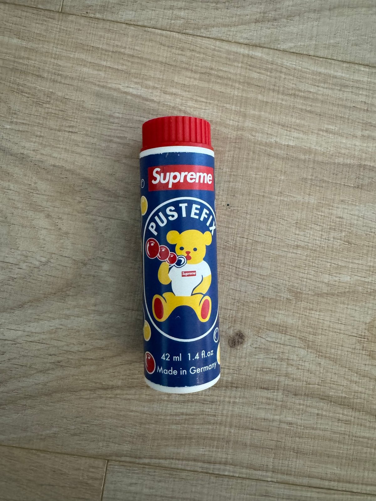 Supreme Pustefix Zeepbellenflesje - Limited Edition, Ophalen of Verzenden, Nieuw, Jongen of Meisje