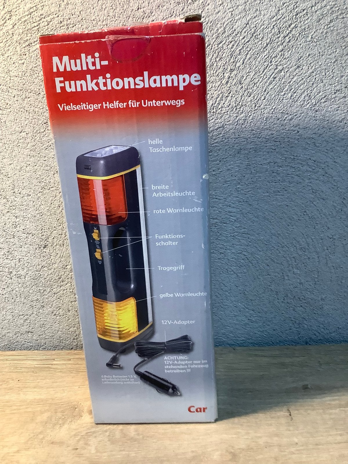 Multifunctionele nood en werklamp voor in de auto, Ophalen of Verzenden